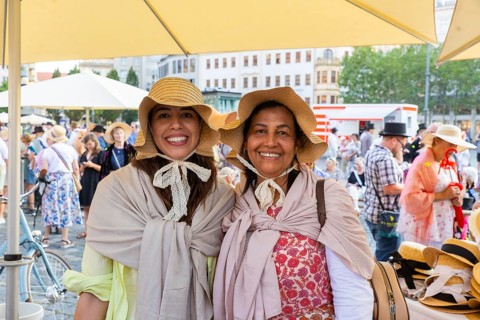 Dresden celebrated the 250th birthday of Caspar David Friedrich with a birthday party and a big