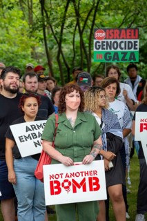 Dearborn, Michigan USA, 17 August 2024, In advance of the Democratic National Convention, activists