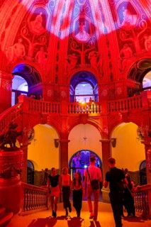 On 18 September 2024, the @Nachtschicht started again at 9 pm in Dresden City Hall. Dresdeners who