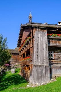 Firehouse from the Höfeler farm, South Tyrolean Folklore Museum, Dietenheim, Freilchtmuseum,