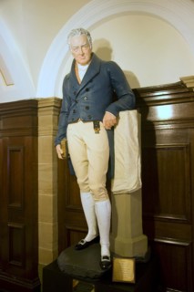 William Wilberforce statue inside the Guildhall, Hull, Yorkshire, England, United Kingdom, Europe