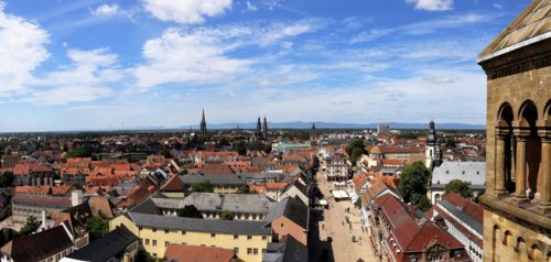 Panorama of Speyer, Rhineland-Palatinate
