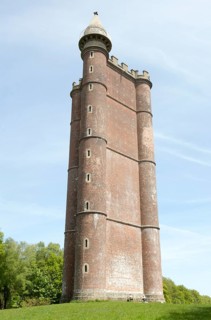King Alfred's Tower, Folly ofKing Alfred's the Great or Stourton Tower, Stourhead, Somerset,