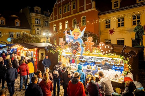 Pulsnitz Gingerbread Market, Pulsnitz, Saxony, Germany, Europe