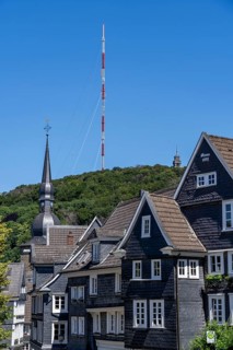 The old town centre of Langenberg, a district of Velbert in the district of Mettmann, one of 2