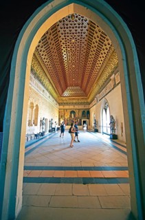 Gallery-Hall in the Alcazar, Segovia, Province of Segovia, Castile and Leon, Spain, Europe