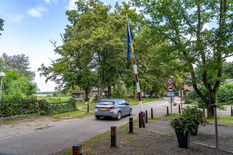 The so-called Green Border, at the former border crossing Grenzweg near Straelen-Kastanienburg and