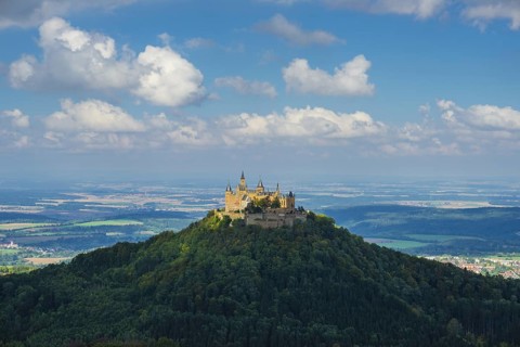 Hohenzollern Castle, Zollernalbkreis, Swabian Alb, Baden-Wuerttemberg, Germany, Europe