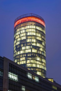 Koelntriangle, LVR Tower, headquarters of the European Aviation Safety Agency (EASA), Cologne,