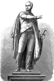 Statue of August Wilhelm Anton Count Neidhardt von Gneisenau, Prussian field marshal, reformer of