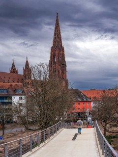 City, Freiburg, Church, Freiburg Minster, Germany, Europe
