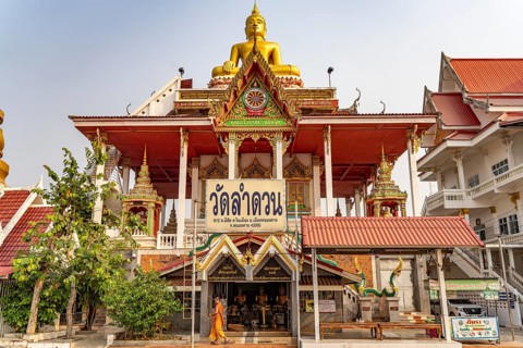 The Buddhist temple Wat Lam Duan in Nong Khai, Thailand, Asia
