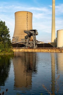 The Heyden power plant, coal-fired power plant, which was shut down in July 2021 and kept as a grid