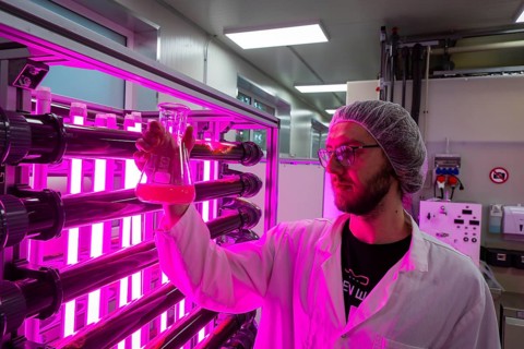 PUEVIT GmbH produces the most efficient photobioreactors for the cultivation of microalgae. The aim