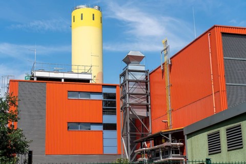 Hiltrop combined heat and power plant, of Stadtwerke Bochum, natural gas-fuelled combined heat and