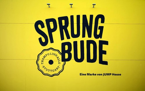 Trampoline park, trampoline hall, jump house, jump house, logo, Sommerrain, Stuttgart,