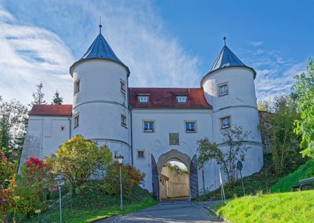 Wörth Castle in Wörth an der Donau, Bavaria, Germany, Europe