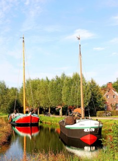 Tjalk, Peat and Settlement Museum, Wiesmoor, East Frisia Germany
