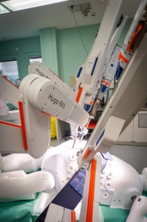 Operating theatre robot HUGO, Dresden, Saxony, Germany, Europe