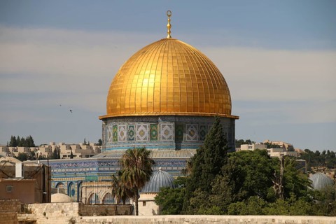 Dome of the Rock on the Temple Mount, Jerusalem, Israel, Asia