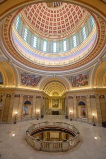 Oklahoma City, Oklahoma, The Oklahoma state capitol building