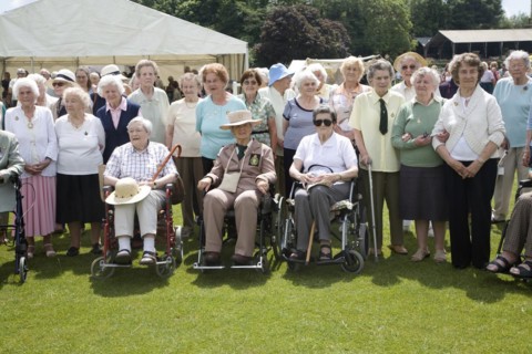Lady Army Girls, Armed Forces Day, Timsbury, Somerset, England 27 June 2009