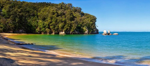 Split Apple Rock, Tasman Bay, Kaiteriteri, New Zealand, Oceania