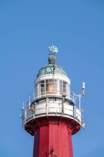 The historic lighthouse of Scheveningen, Netherlands
