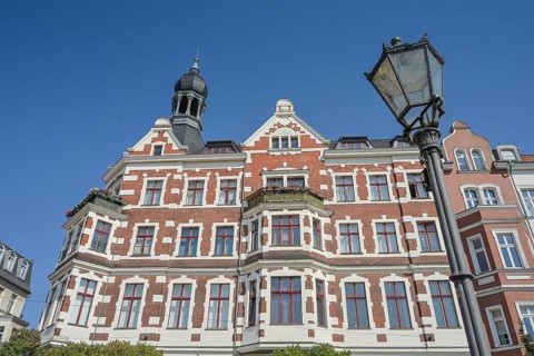 Old buildings, Grünstraße, Alt-Köpenick, Altstadt, Köpenick, Treptow-Köpenick, Berlin, Germany,