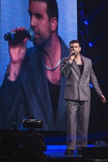 Jay Khan at the Schlagernacht des Jahres live on Das Original Tour in the Berlin Uber Arena on 16