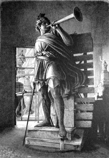 Part for the national monument for the Niederwald in the studio, Niederwalddenkmal, Germany, 1883,