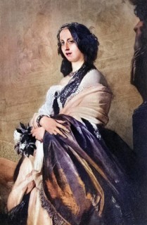 Harriet Elizabeth Georgina Howard, Duchess of Sutherland, 1806-1868 after the portrait by F.