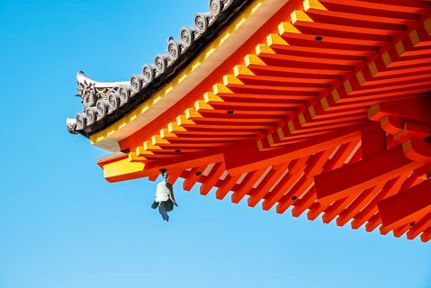 Sanju-no-to, Three Storied Pagoda, Kiyomizu-dera temple, Kyoto, Japan, Asia