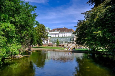 Palmenhaus am Burggarten, Hofburg Imperial Palace Palace, 1st district, Vienna, Austria, Europe
