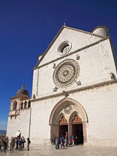 Cathedral of San Rufino in Assisi, Umbria, Italy, Europe