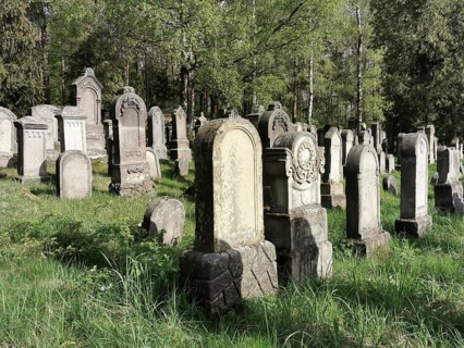Jewish cemetery, Jewish cemetery Burgkunstadt, one of the largest Jewish country cemeteries in