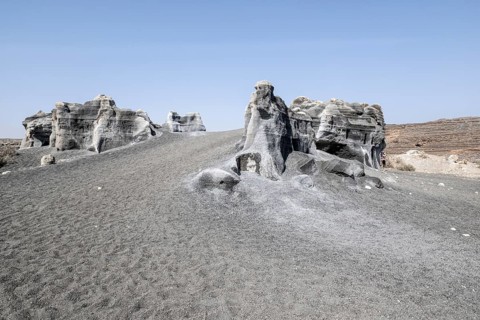 Stratified City, Antigua rofera de Teseguite, Lanzarote, Canary Islands, Spain, Europe