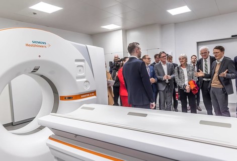 Hospital reform put to the test. The Federal Minister of Health visits a hospital in