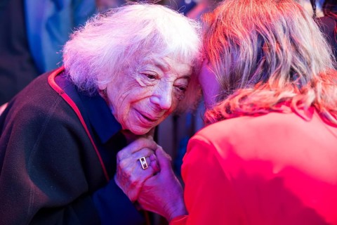 Margot Friedländer (Holocaust survivor) at the Federal President's Citizens' Festival in Bellevue