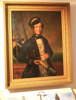 Painting of John Hugh Wadham Smyth-Pigot (1819-1892), c 1850 Weston-super-Mare museum, Somerset,