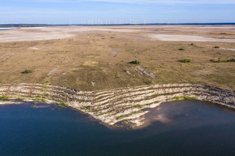 The Baltic Sea is being created here. The former Cottbus Nord open-cast mine is being flooded. The
