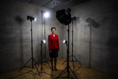 Sahra Wagenknecht is a member of the German Bundestag and founder of the BSW party, pictured here