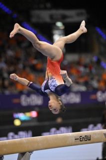 Miruna Valentina Botez ROU balance beam, gymnastics, artistic gymnastics, gymnasts, woman, EnBW
