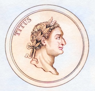 Titus Flavius Sabinus Vespasianus alias Titus AD39, 81 Roman Emperor from the book Crabbs