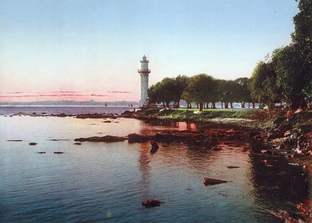 Fenerbahce, district of Istanbul, Constantinople, on the Marmara Sea, Turkey, View from 1885,