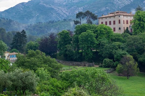 Vauvenargues Castle, residence, studio and place of death of Pablo Picasso from 1958-1973,