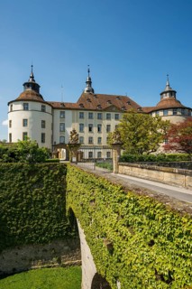Langenburg Castle, Langenburg, on the Jagst, near Schwäbisch Hall, Baden-Württemberg, Germany,
