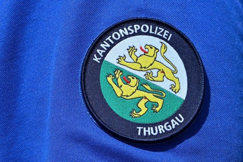 Symbolic photo cantonal police Thurgau, Switzerland, Europe