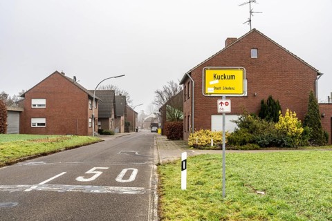 The village of Kuckum, originally intended to make way for the Garzweiler II open-cast lignite