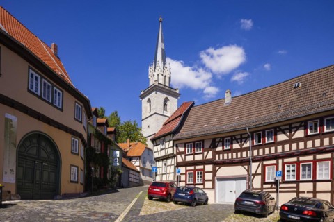 Bergkirche St. Stephani, Bad Langensalza, Thuringia, Germany, Europe